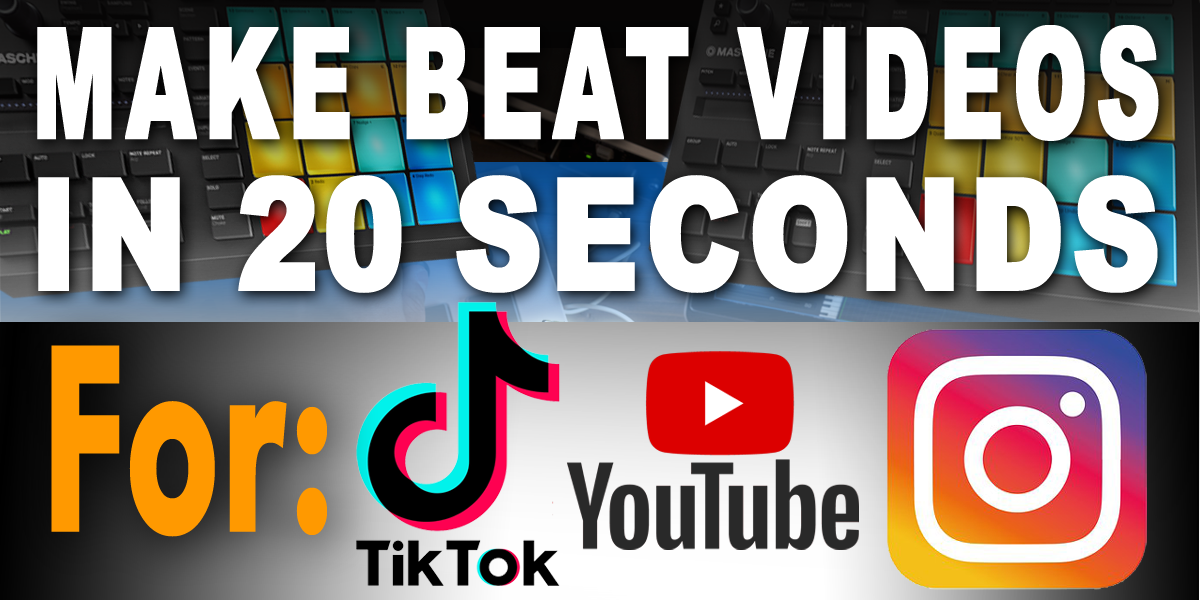 [Video]  - How To Make Beat Videos in 20 Second for Youtube, TikTok and Instagram
