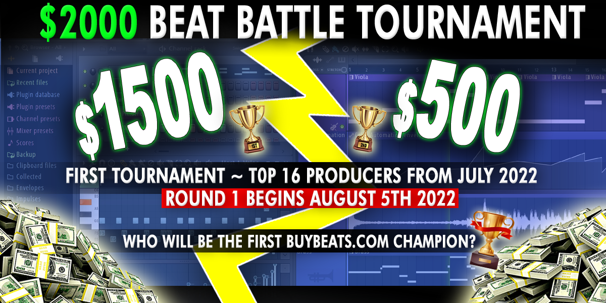 $2000 Beat Battle Tournament for August 2022. Get in Now!