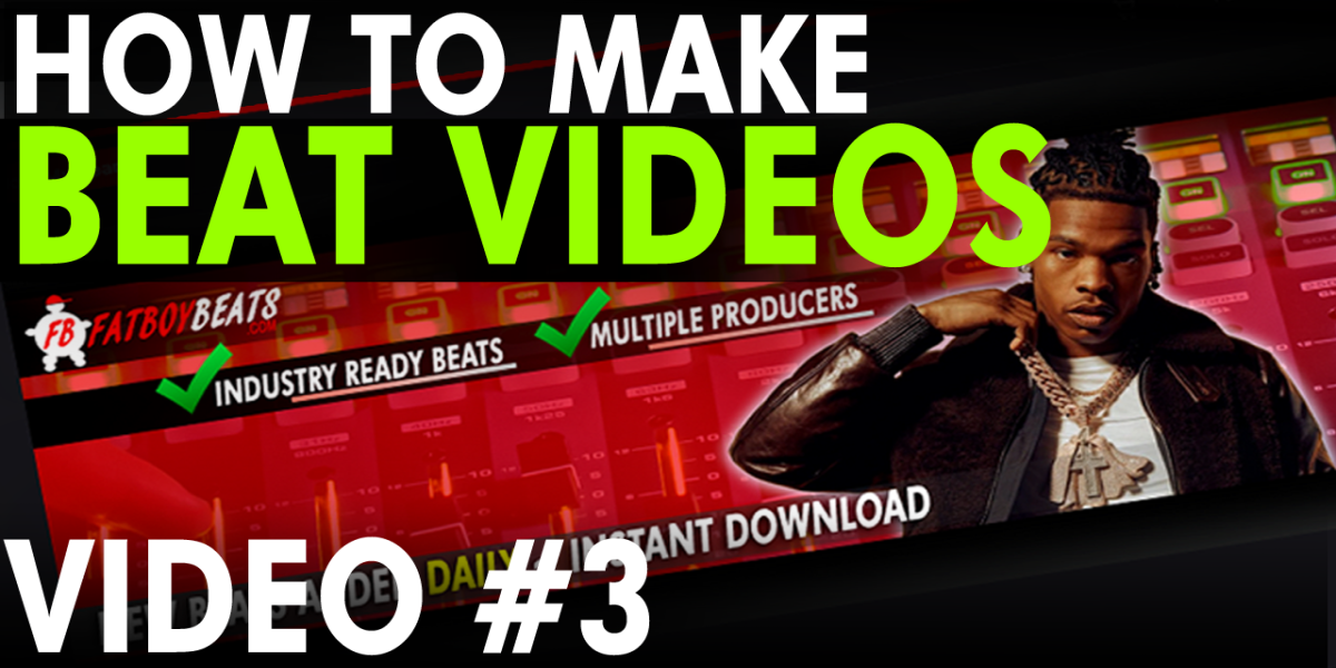 Video 3 - How to make beat videos with your Pro Store