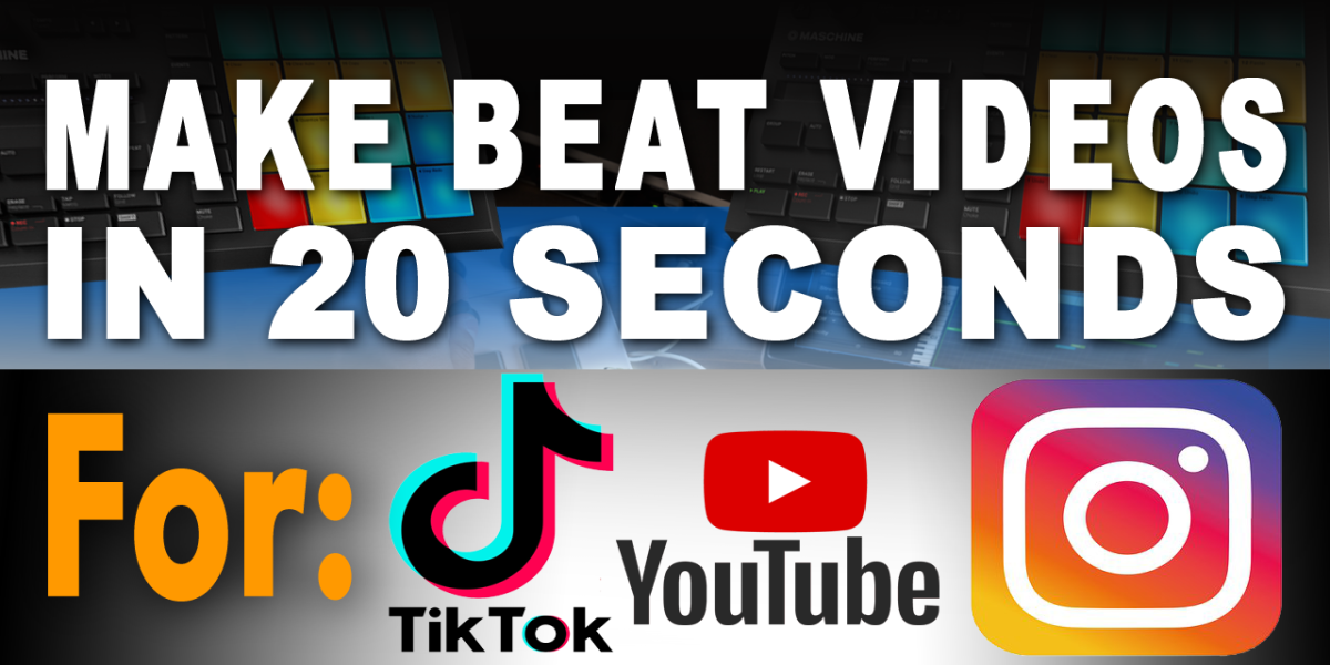 How to Make Beat Videos in 20 Seconds for YouTube, TikTok and Instagram - on BuyBeats.com